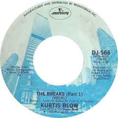 Kurtis Blow – The Breaks (Vinyl, 7")