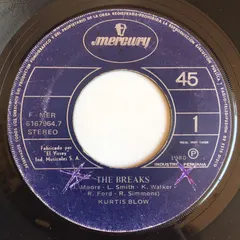 Kurtis Blow – The Breaks (Vinyl, 7")