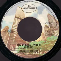 Kurtis Blow – The Breaks (Vinyl, 7")