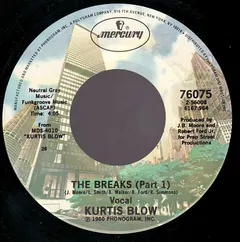 Kurtis Blow – The Breaks (Vinyl, 7")