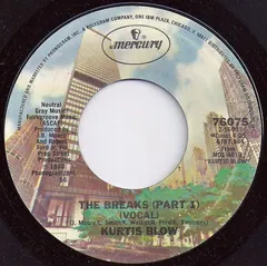 Kurtis Blow – The Breaks (Vinyl, 7")