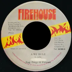 L. John* – A We Rule (Vinyl, 7")