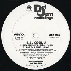 L.L. Cool J* – Big Ole Butt (Vinyl, 12")