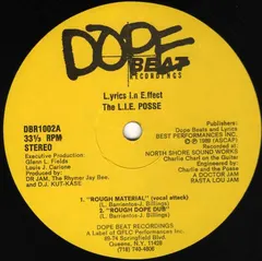 L.yrics I.n E.ffect The L.I.E. Posse* – Rough Material (Vinyl, 12")