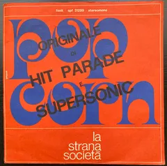 La Strana Società Fonit – Pop Corn (Vinyl, 7")