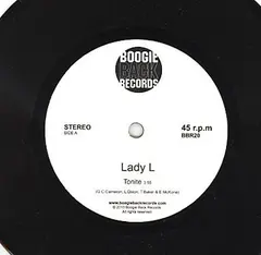 Lady L – Tonite / Loves Master Plan (Vinyl, 7")