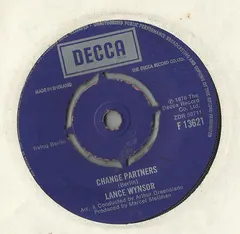 Lance Wynsor – Change Partners (Vinyl, 7")