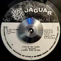 Larry And Alvin* – Throw Me Corn (Vinyl, 7")
