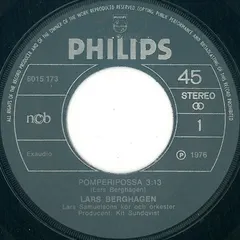 Lars Berghagen – Pomperipossa (Vinyl, 7")