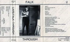 Lars Falk – Through (Cassette, Album)