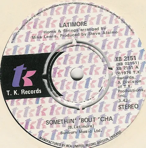 Latimore (2) – Somethin' 'Bout 'Cha