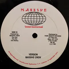 Latty Guzang / Massive Crew – Six For A Nine / Version (Vinyl, 12")