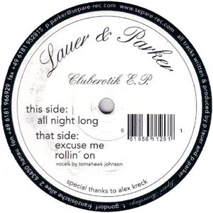 Lauer & Parker – Cluberotik E.P.