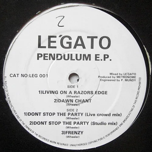 Le'Gato – Pendulum E.P.