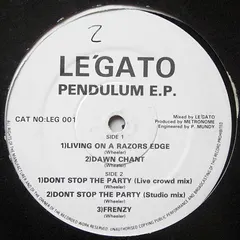 Le'Gato – Pendulum E.P. (Vinyl, 12")