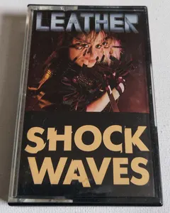 Leather – Shock Waves (Cassette, Album)