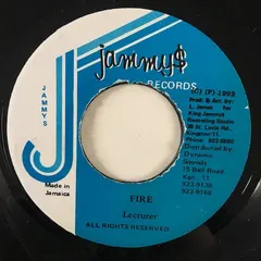 Lecturer – Fire (Vinyl, 7")