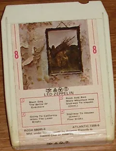 Led Zeppelin – Untitled (8-Track Cartridge, Album)
