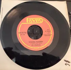 Lee Charles Revue – Wrong Number / Someone, Somewhere (Vinyl, 7")