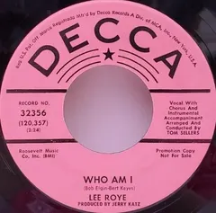 Lee Roye – Who Am I / Tears (Nothing But Tears) (Vinyl, 7")