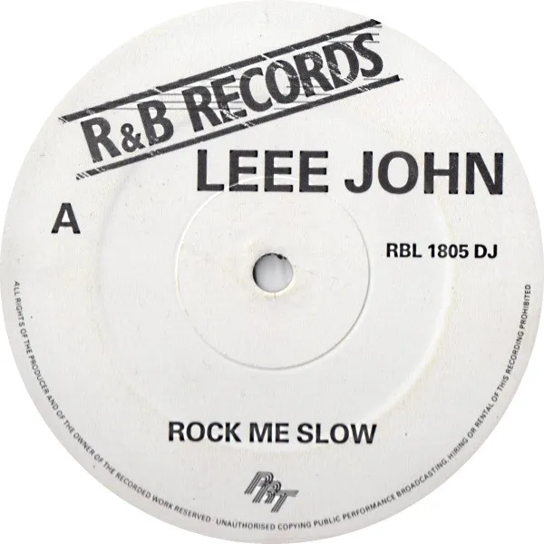Leee John – Rock Me Slow