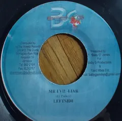 Leftside* / Kibaki Feat. Flex* – Mr Evil-Liar / War Is On (Vinyl, 7")