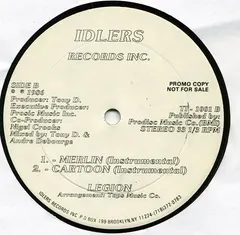 Legion (7) Idlers – Merlin (Vinyl, 12")