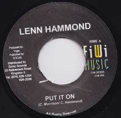 Lenn Hammond – Put It On (Vinyl, 7")
