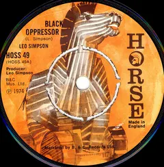 Leo Simpson – Black Oppressor / Version (Vinyl, 7")