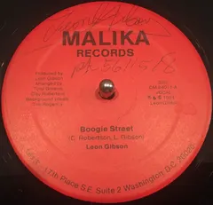 Leon Gibson – Boogie Street (Vinyl, 12")