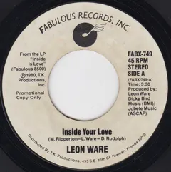 Leon Ware – Inside Your Love (Vinyl, 7")