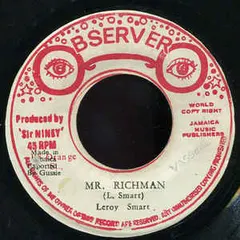 Leroy Smart – Mr. Richman (Vinyl, 7")