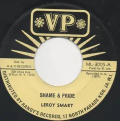 Leroy Smart – Shame & Pride (Vinyl, 7")