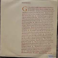 Les Crane Warner Bros. Records – Desiderata (Vinyl, 7")