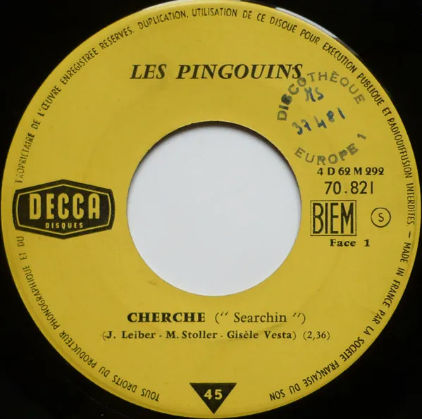 Les Pingouins – Cherche