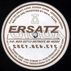 Lessening Lesson – Lesseninglesson (Vinyl, 12")