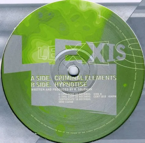 Lexis – Criminal Elements / Hypnotise