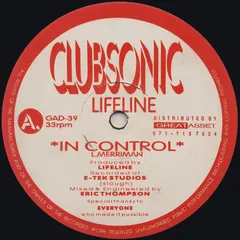 Lifeline (3) – In Control (Vinyl, 12")