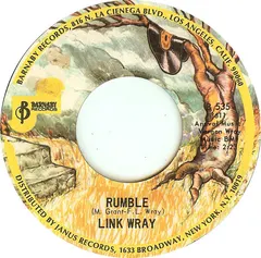 Link Wray – Rumble / The Swag (Vinyl, 7")