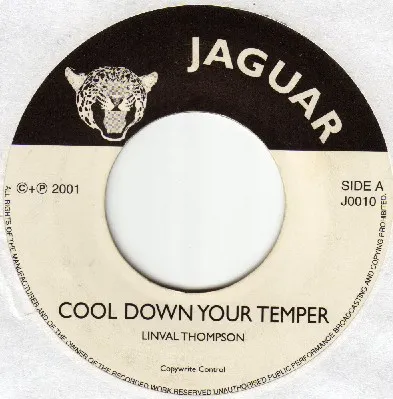Linval Thompson / U Roy* – Cool Down Your Temper / Cool Down