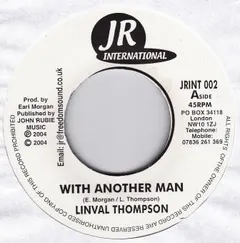 Linval Thompson – With Another Man (Vinyl, 7")