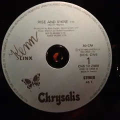 Linx – Rise And Shine (Vinyl, 12")