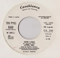 Lipps, Inc. – How Long (Vinyl, 7")