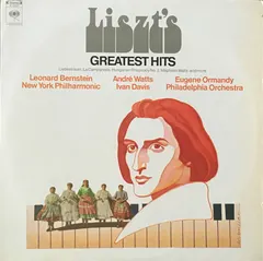 Liszt*, Leonard Bernstein, André Watts, Eugene Ormandy, Ivan Davis (2) – Liszt's Greatest Hits (Vinyl, LP)