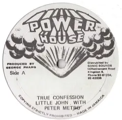 Little John With Peter Metro – True Confession (Vinyl, 12")