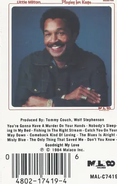 Little Milton – Playing For Keeps (Cassette, Album)