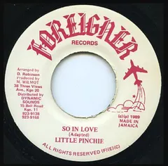 Little Pinchie – So In Love (Vinyl, 7")
