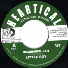 Little Roy – Remember Jah (Vinyl, 7")