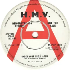 Lloyd Price His Master's Voice – Under Your Spell Again (Vinyl, 7")