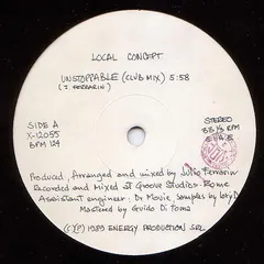 Local Concept – Unstoppable (Vinyl, 12")